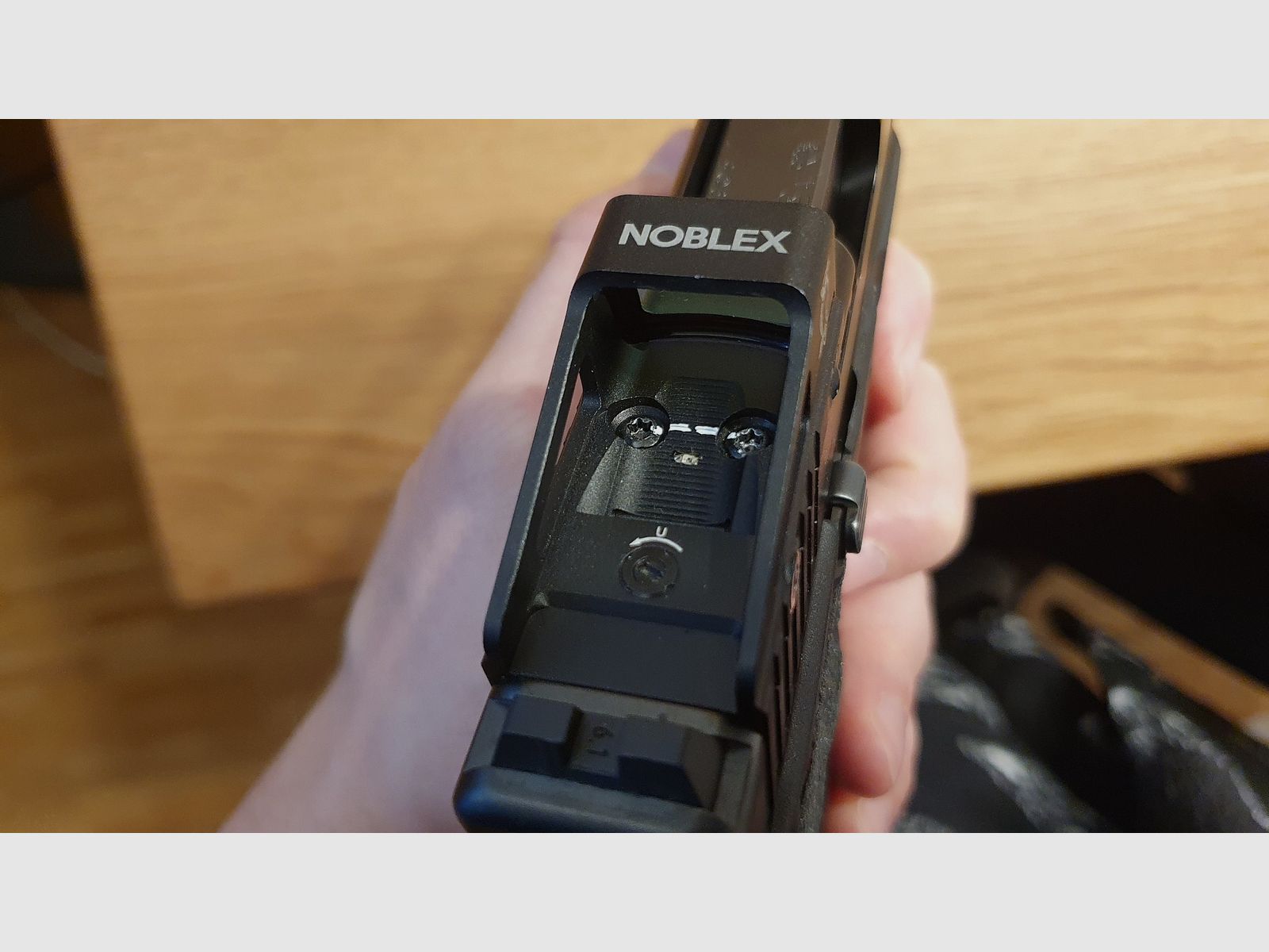 NOBLEX NV OS 1x23 Glock MOS pistol red dot sight