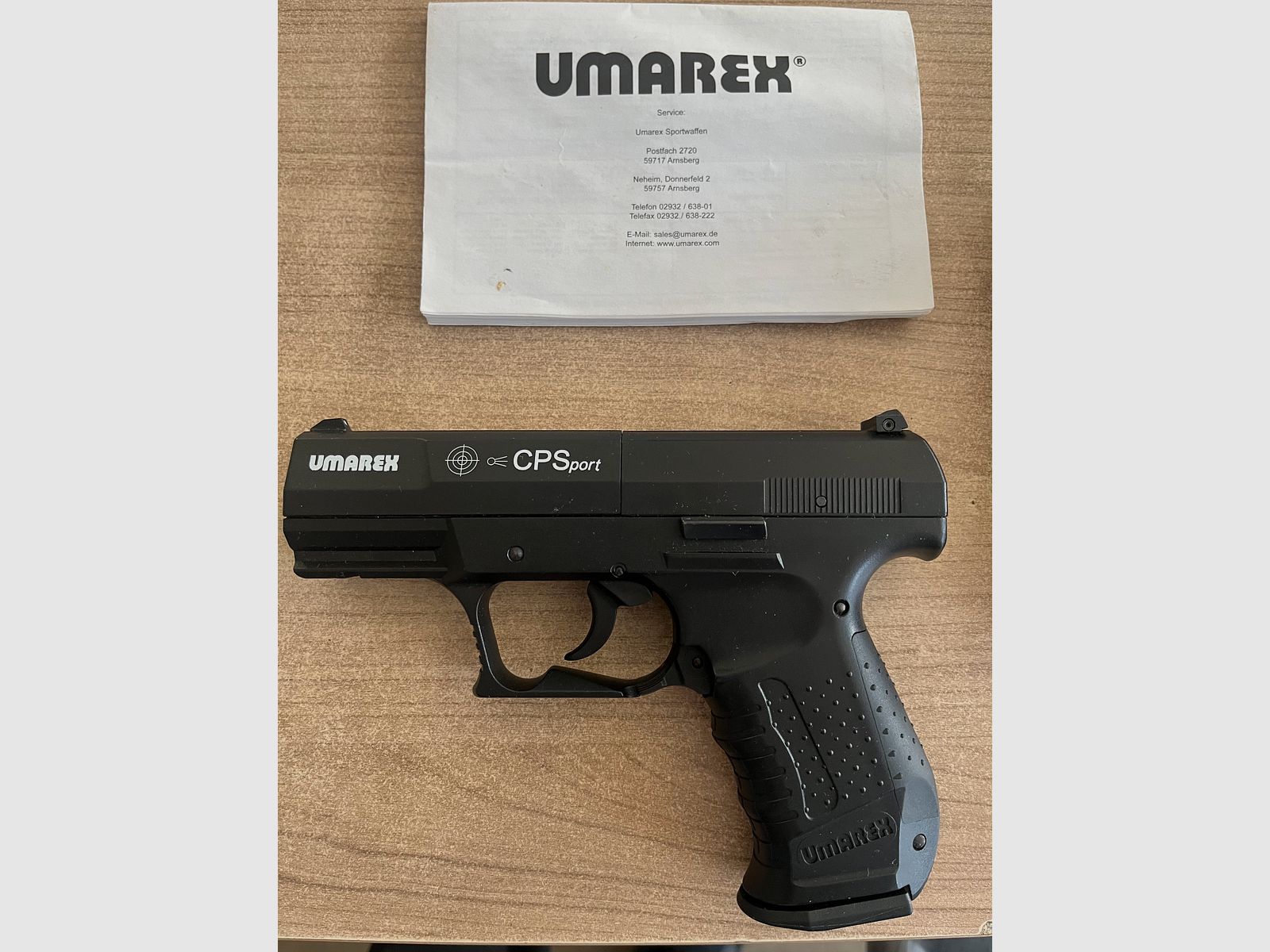 Umarex CPS CO2 pistol caliber 4.5