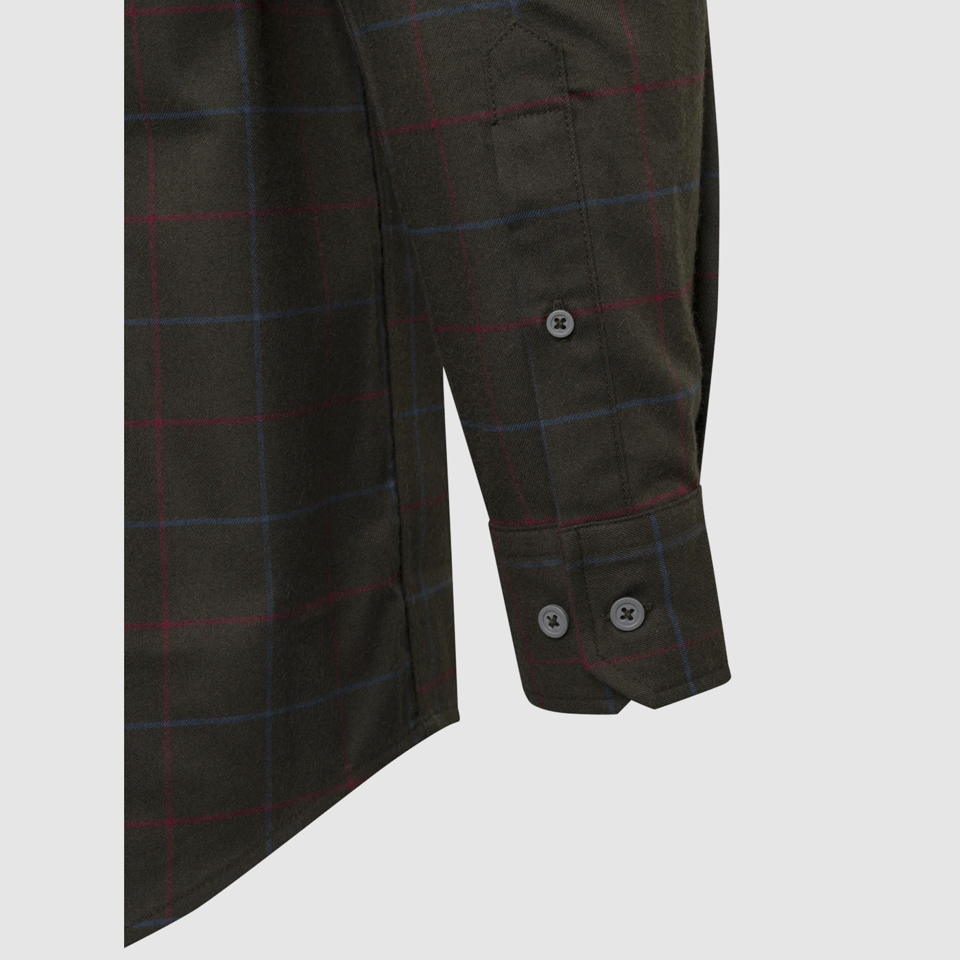 CAMICIA – BERETTA – JARGO STRETCH SHIRT Bark & Burgundy Check, Bild 4 von 4