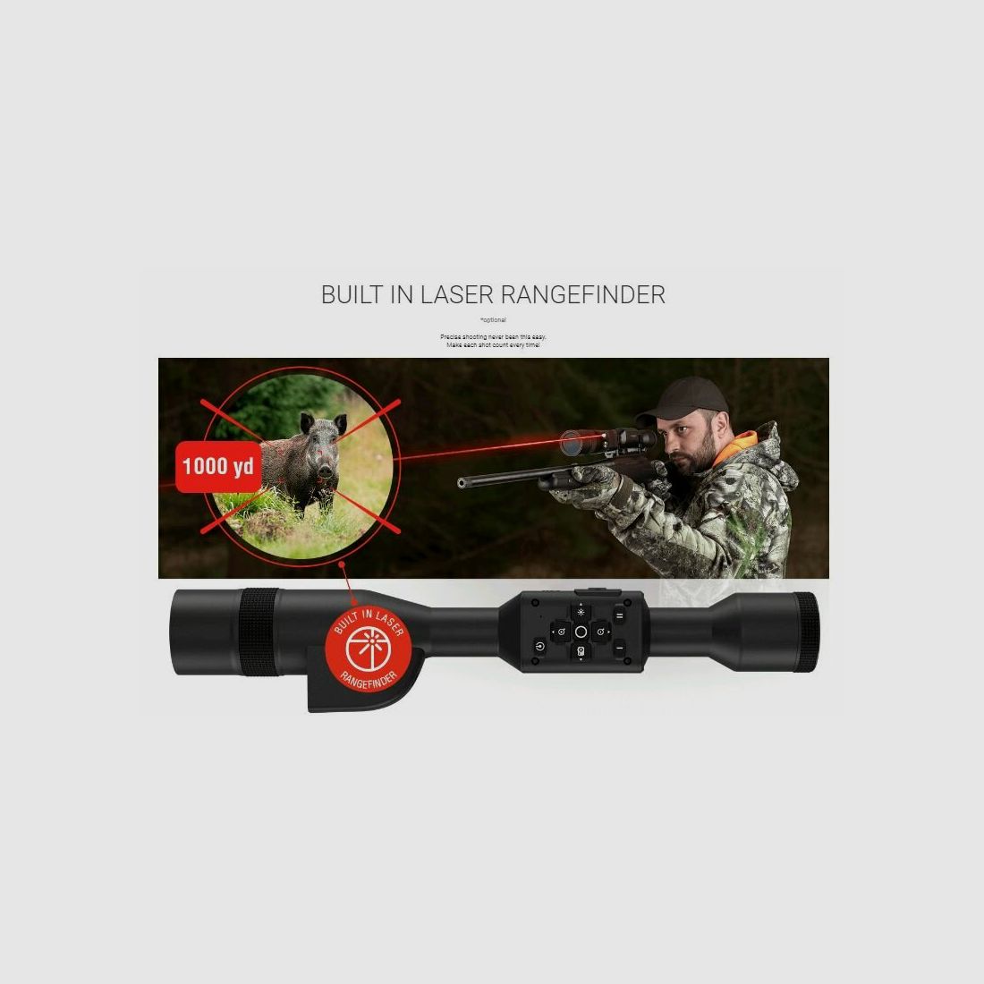 ATN X-Sight 5 LRF 3-15x Tag & Nacht, Bild 9 von 12
