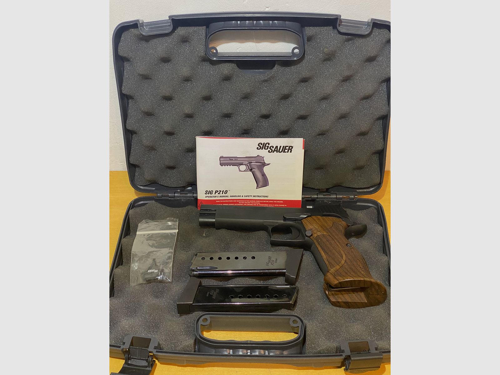 Sig Sauer P210 Target, 9mm Luger, Top Zustand, -Schnäppchen-