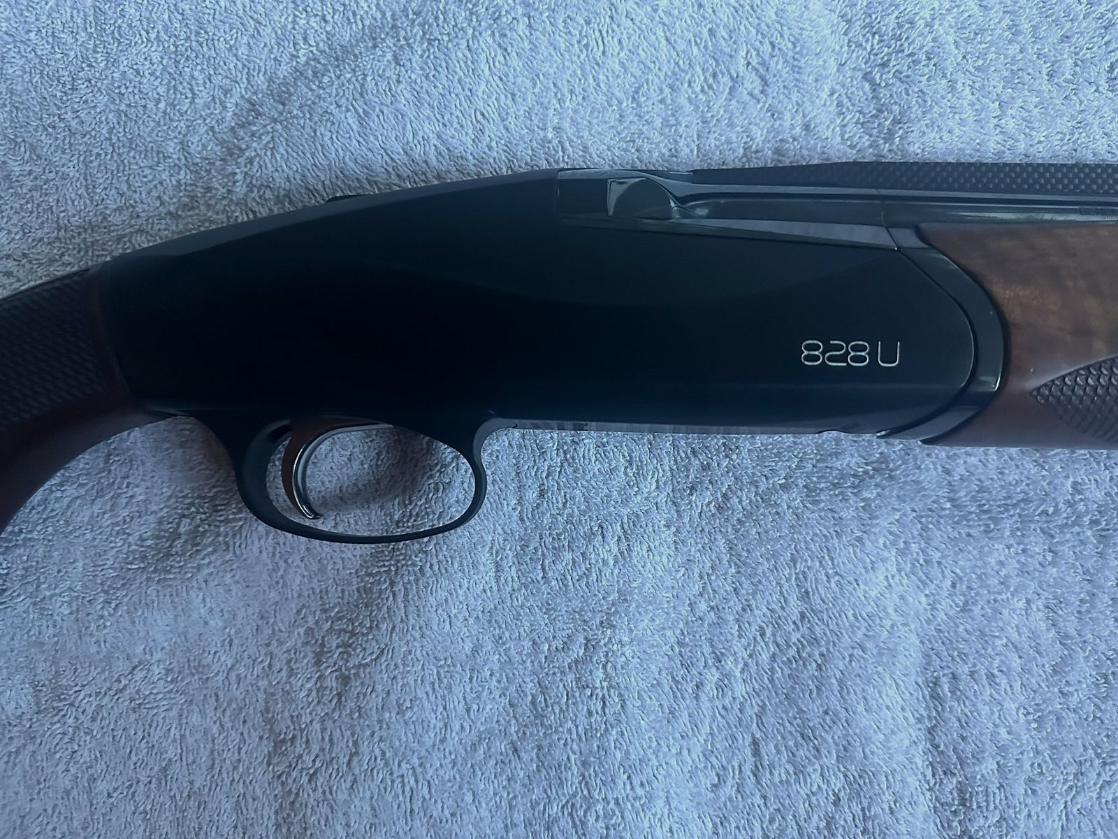 Benelli 828U Black Bockflinte Lauflänge 66 cm/Schaftlänge 345 mm