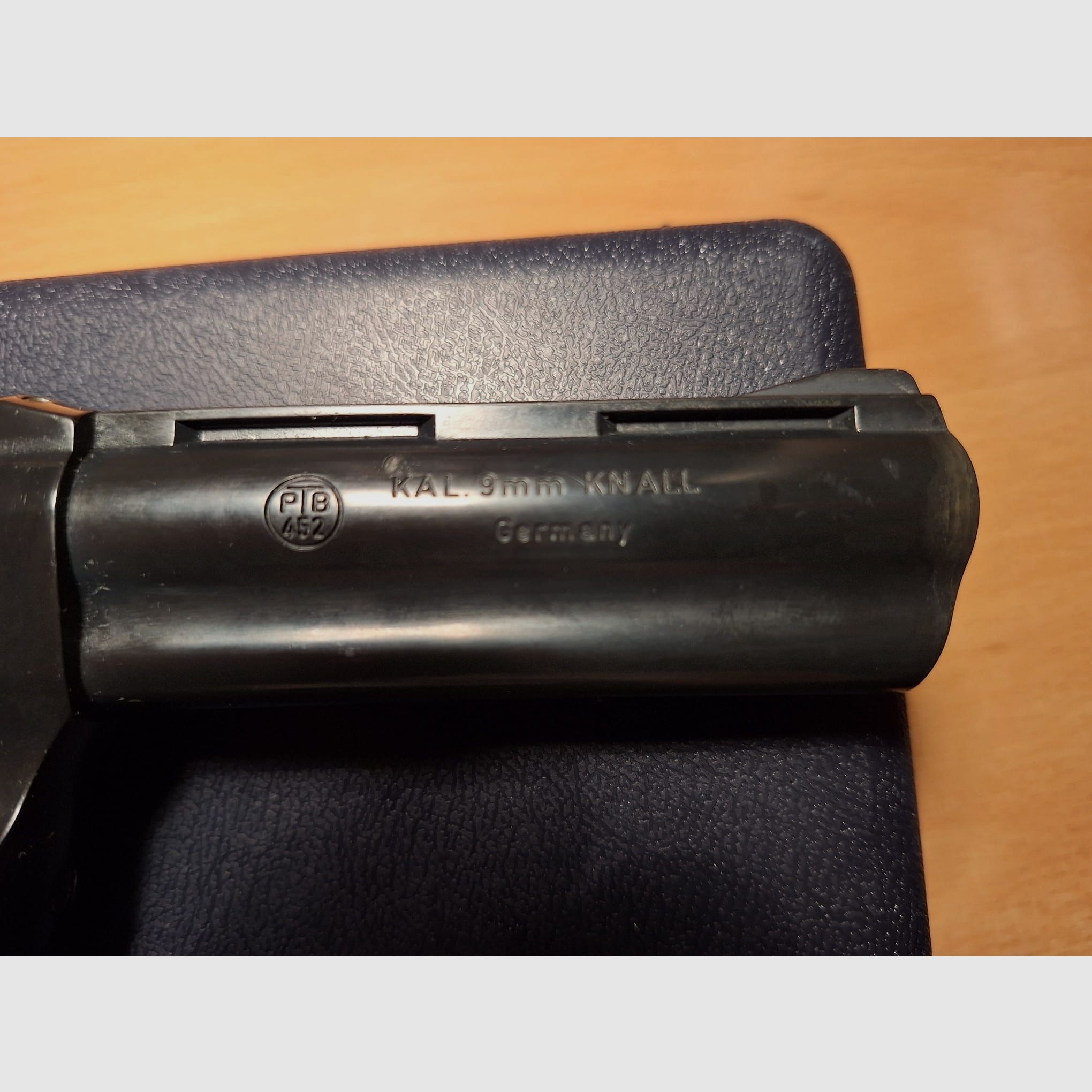 Röhm RG99 PTB 452 Schreckschussrevolver schwarz 9mm R.K.
