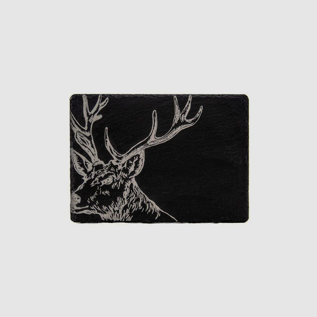 Servierplatte Schiefer Hirsch 35x25cm, Bild 3 von 6