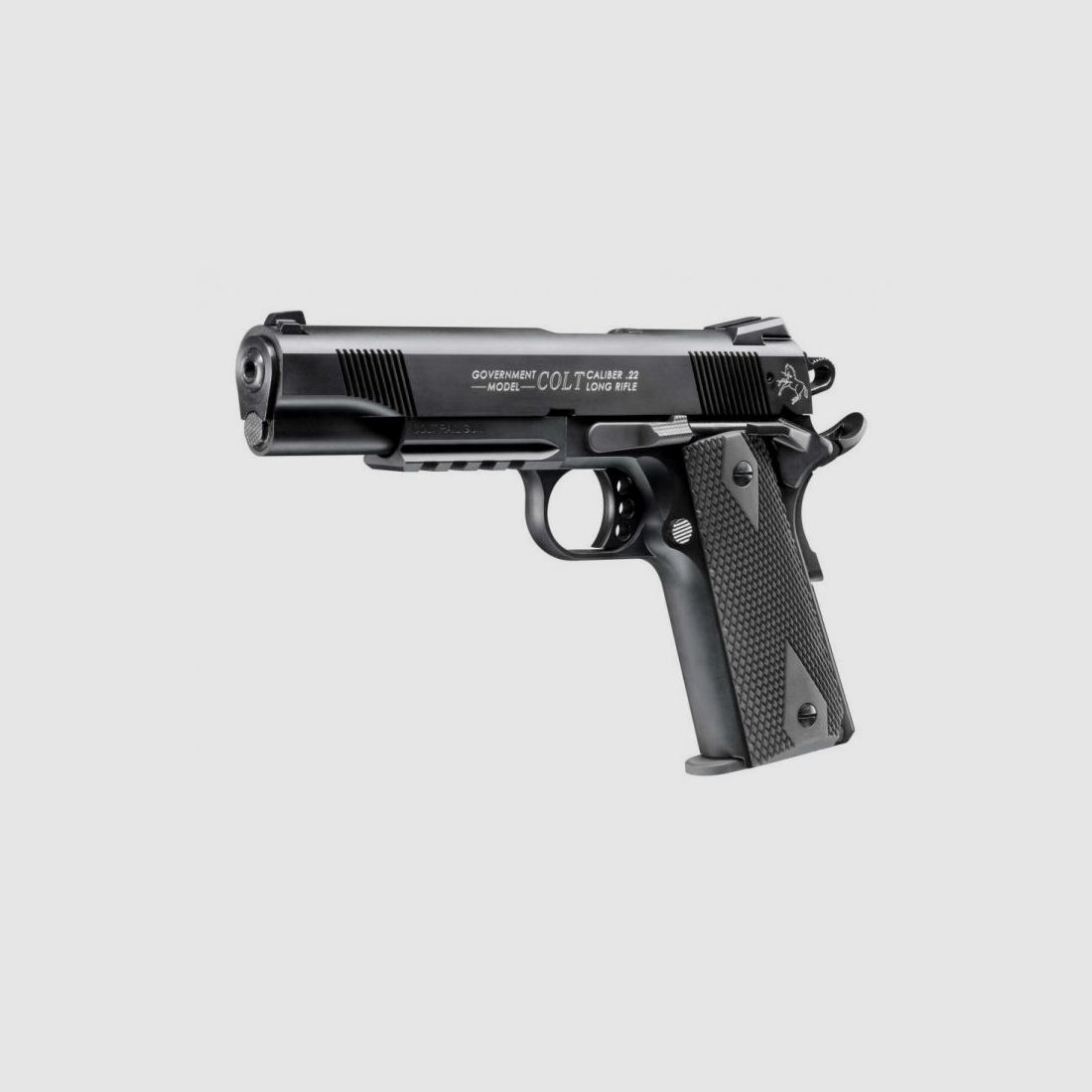 COLT KK-Pistole Mod. 1911 Rail Gun -5' .22lr m. Schiene