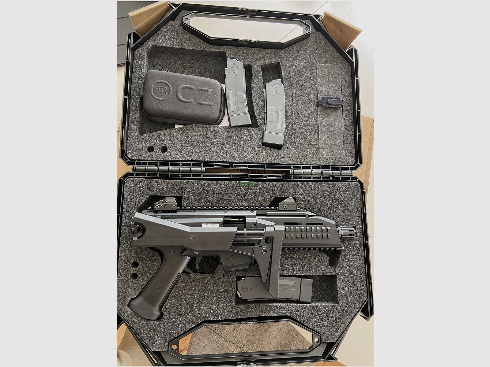CZ Ceska CZ SCORPION EVO S1 (Pistole) mit Matchabzug