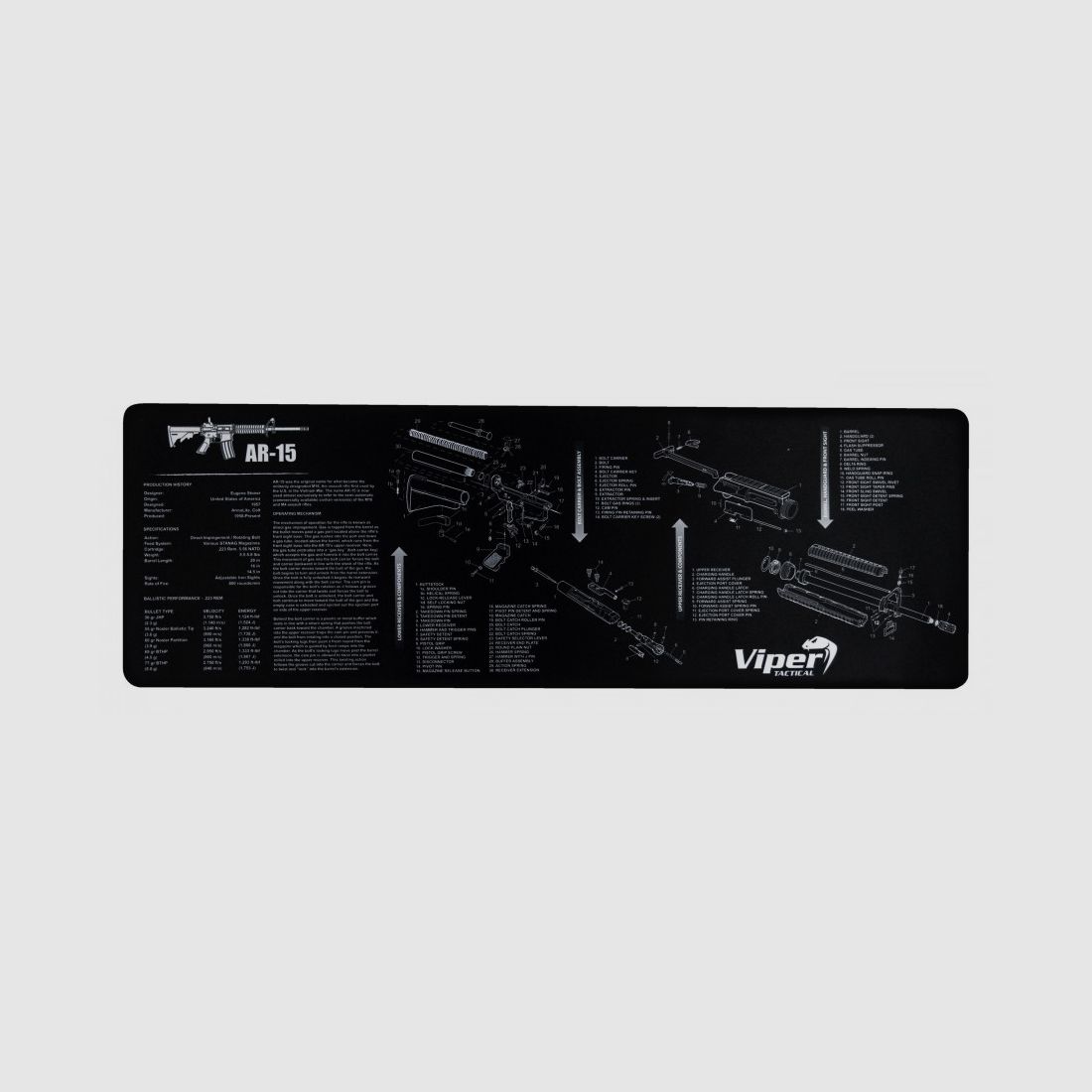 Tappetino per riparazione armi Viper - AR15, immagine 1 di 2