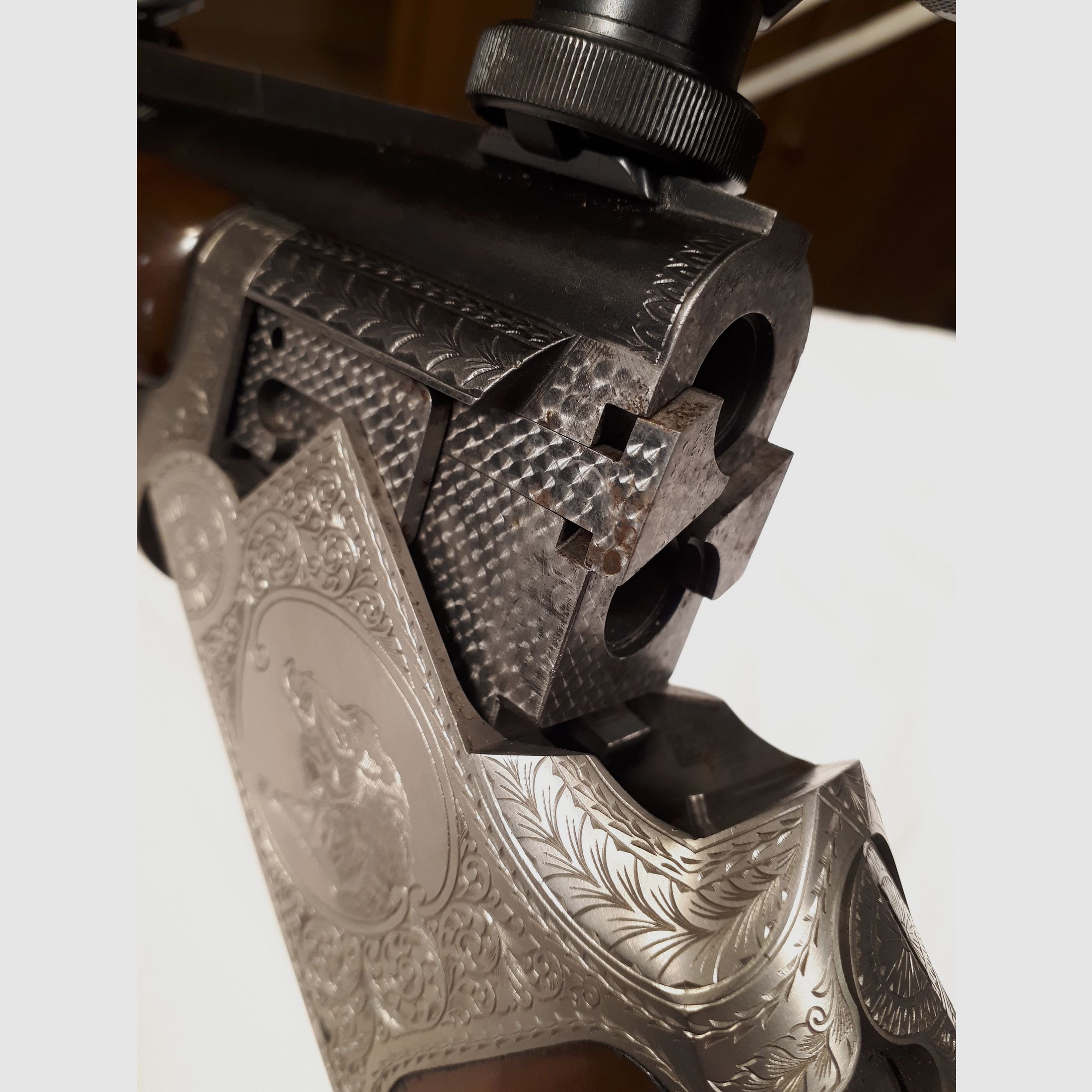 Winchester Bockdoppelbüchse in 9,3x74R.