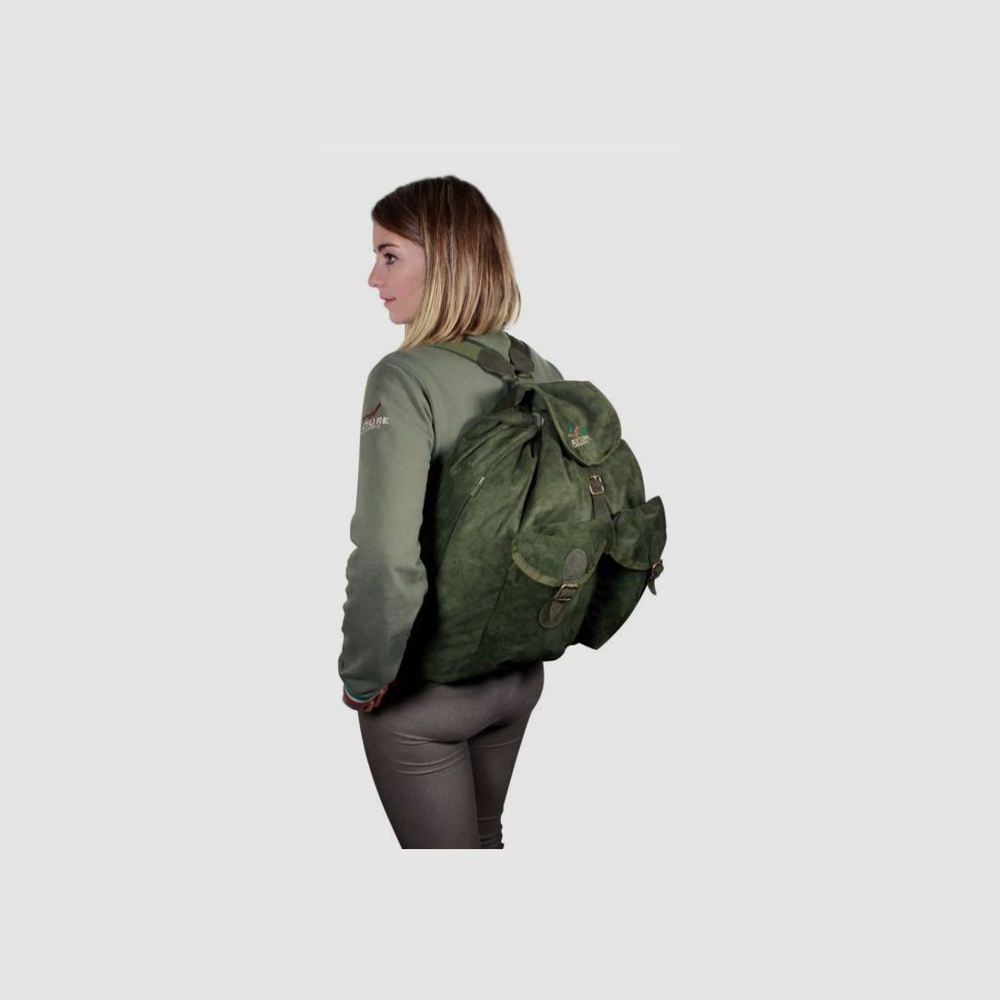 Rucksack Marsupio Suede Bisaccia, Bild 2 von 2