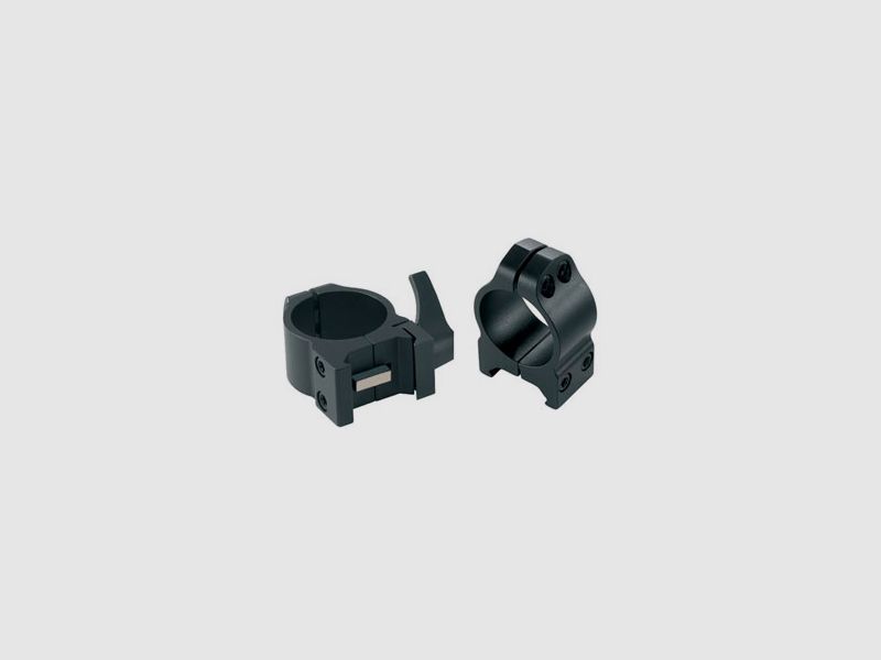 WARNE Quick Detach Ringe 30mm Weaver / Picantinny Extra High (17mm BH)