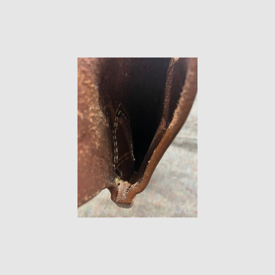 Lederen wapenholster Smith & Wesson S&W K - 4 inch