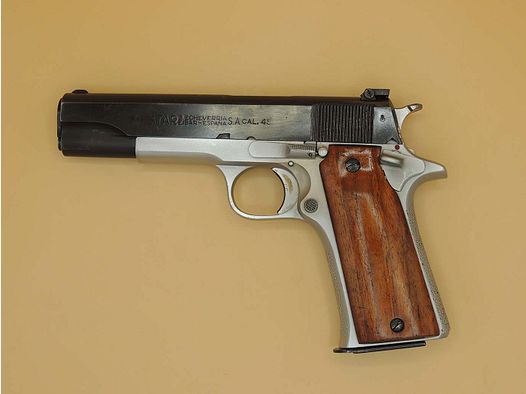 STAR PS – .45 AUTO – Matt verchromtes Sammlerstück mit Punzierung