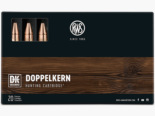 RWS 9,3x62 DK 225gr. - 20 piezas - 20 piezas.