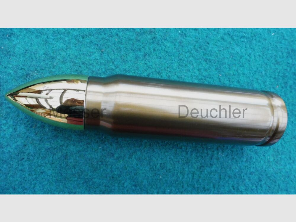 Thermosflasche Büchsenpatrone