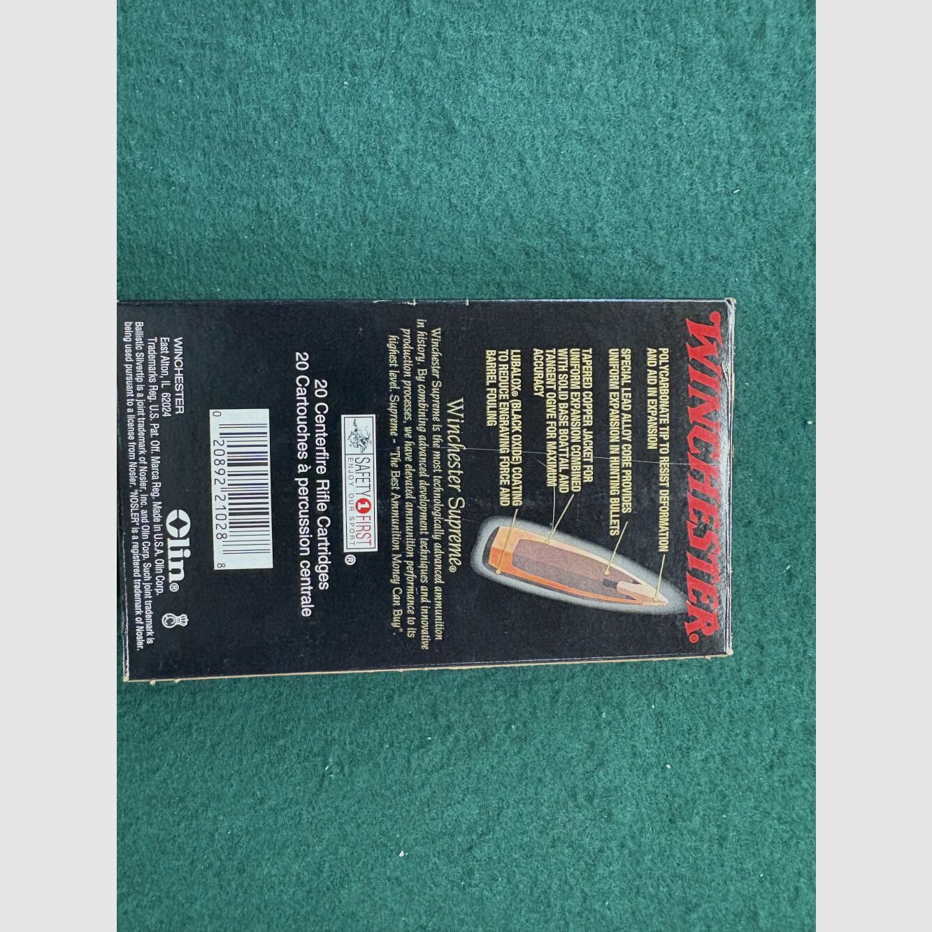 Winchester Ballistic Silvertip150 gr.