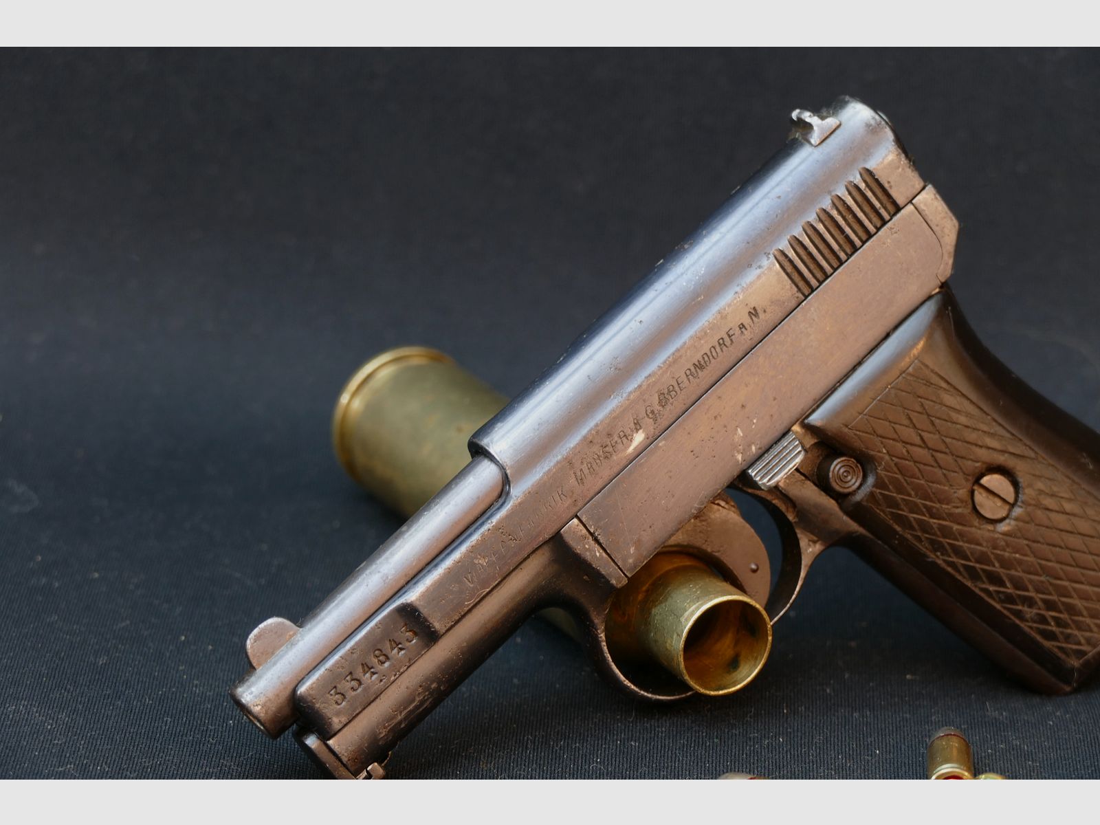 Mauser 1910, 2. Variante, 6,35mmBr. WHB65