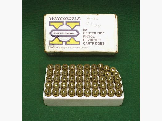Winchester hulzen .38 Special, gebruikt