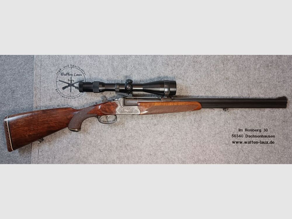 Franz Sodia Ferlach Bockbüchsflinte mit K&S Einstecklauf + ZF Doctor 2,5-10x48