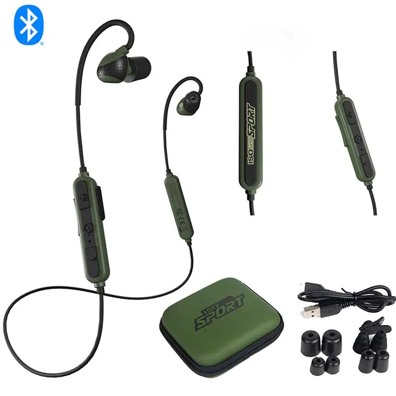 Active earplug hearing protection ISOtunes Sport Advance IT-36 with Bluetooth