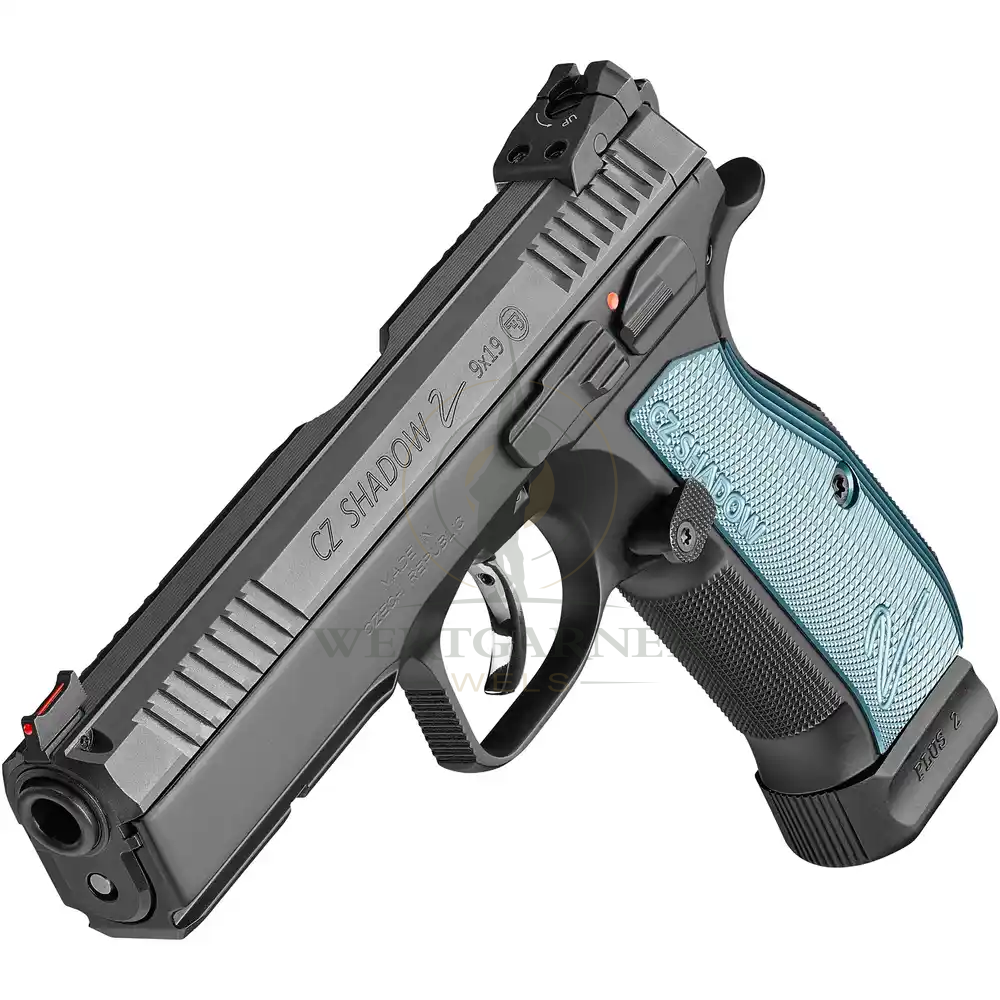 CZ Shadow 2 9x19 niebieski, zdjęcie 4 z 4