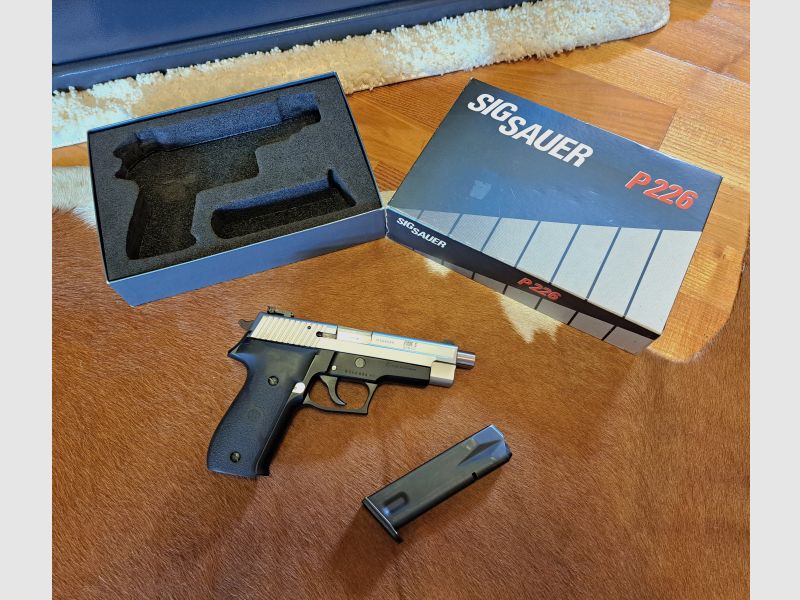 Sig Sauer P 226 S Due-Tone 9mm mit Original Karton