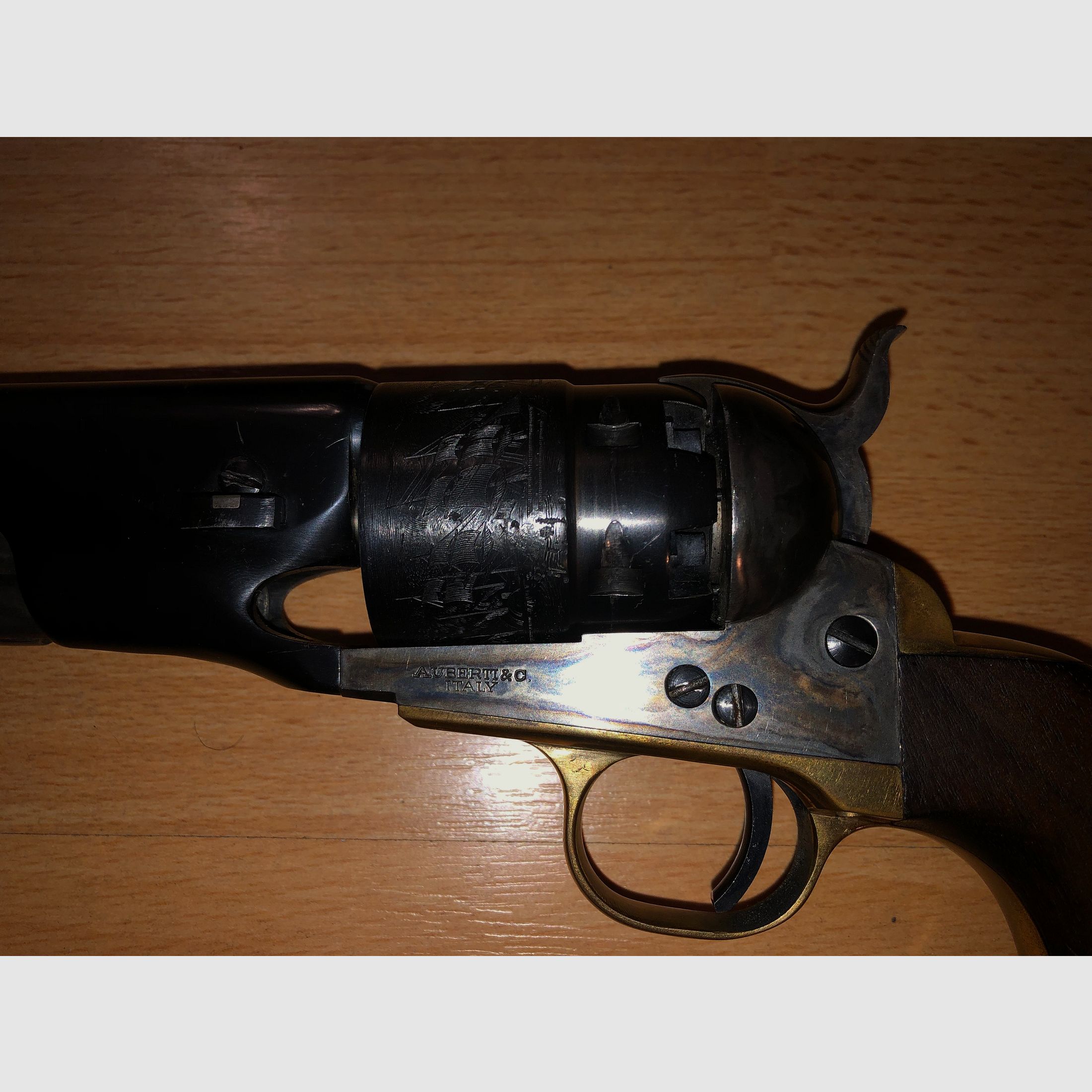 Percussie-revolver kaliber .44