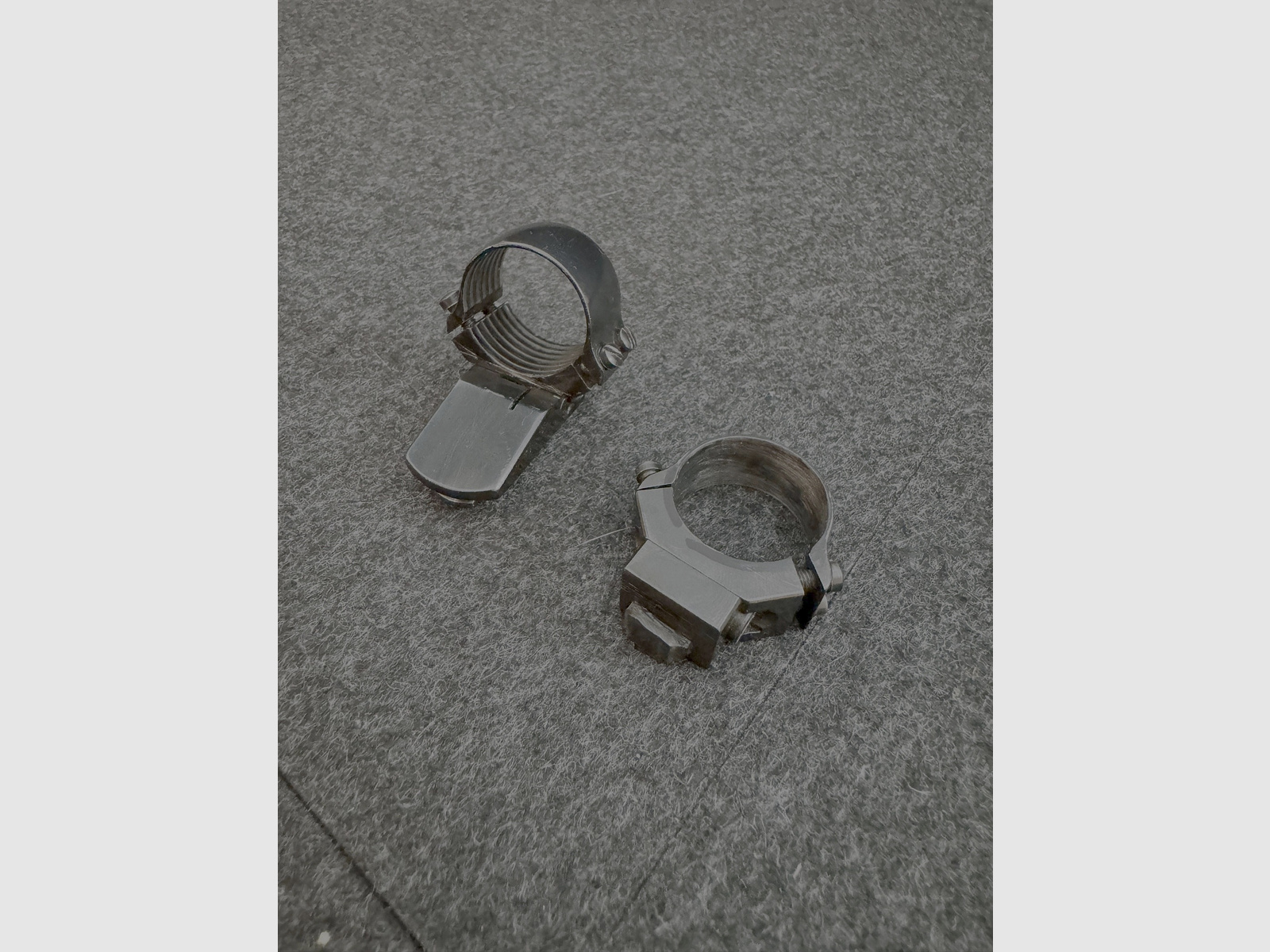EAW Schwenkmontage Oberteile, Ring 1 Zoll (25,4mm) Vorderfuß Kröpfung 