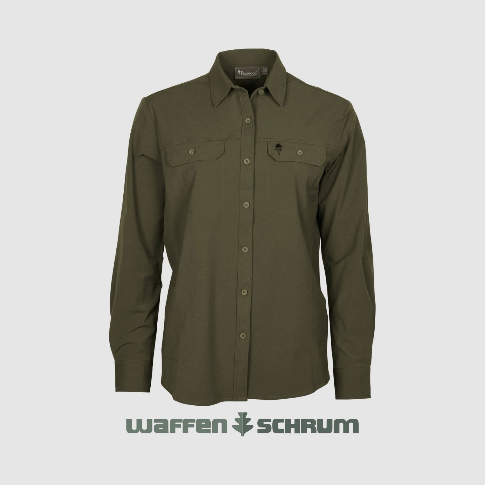 Pinewood Bluse Everyday Travel Green