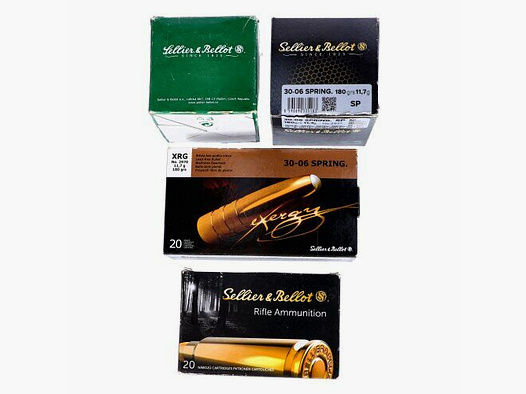 Munition .30-06Sp (85 Schuss) S&B/PPU