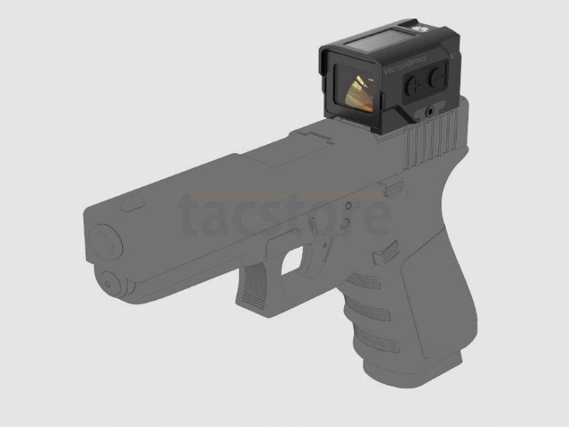 Vector Optics Frenzy Plus 1x18x20 Enclosed Sight Solar Power Multi-Reticle - Black, image 8 of 9