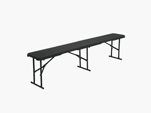 NC3404 Folding Garden Bench 183cm in Anthracite