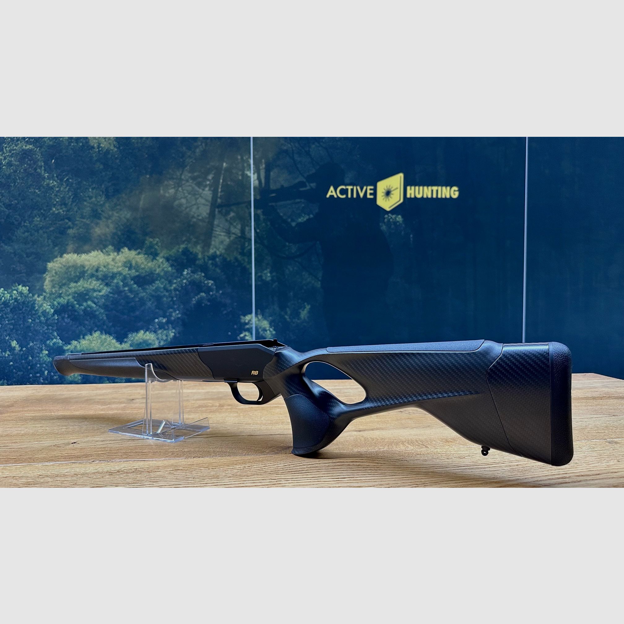 Blaser R8 Ultimate Carbon Schaft mit Gehäuse/System // Linksschäftung // Nur 1,3kg Schwer