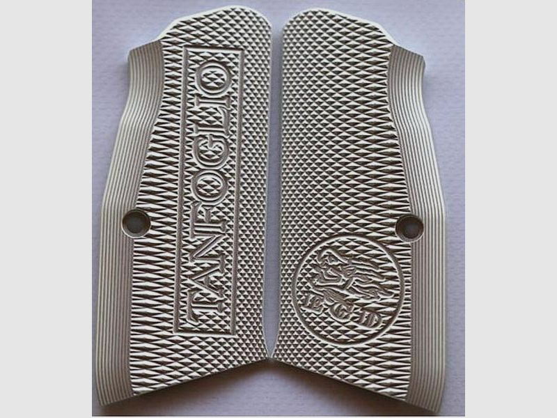 Xtreme GunParts grip panels for GoldMatch/Match LargeFrame aluminum - silver