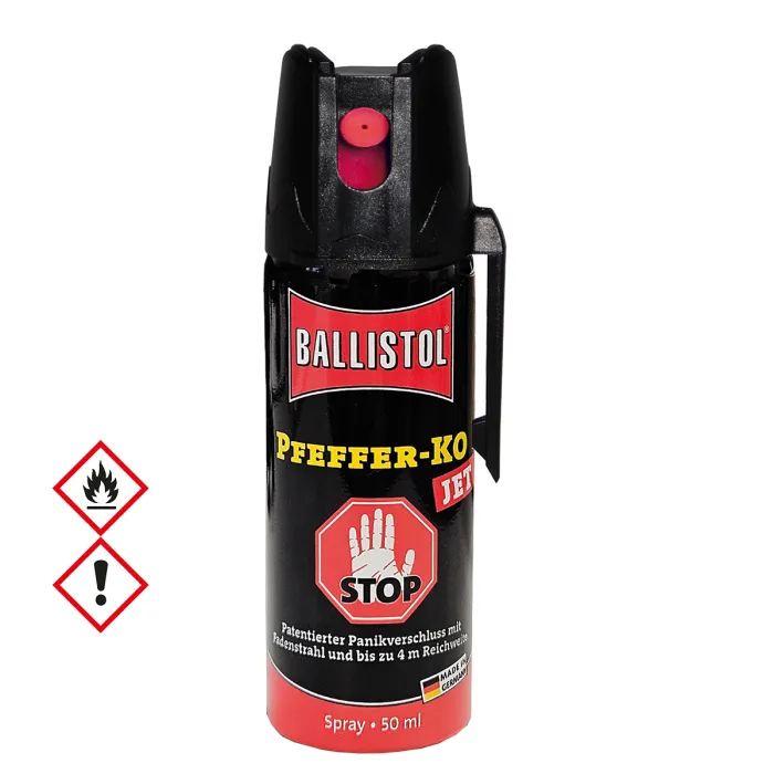 Spray pieprzowy K.O. JET Direct Jet – 50ml - 11% OC / 2,5 miliona Scoville