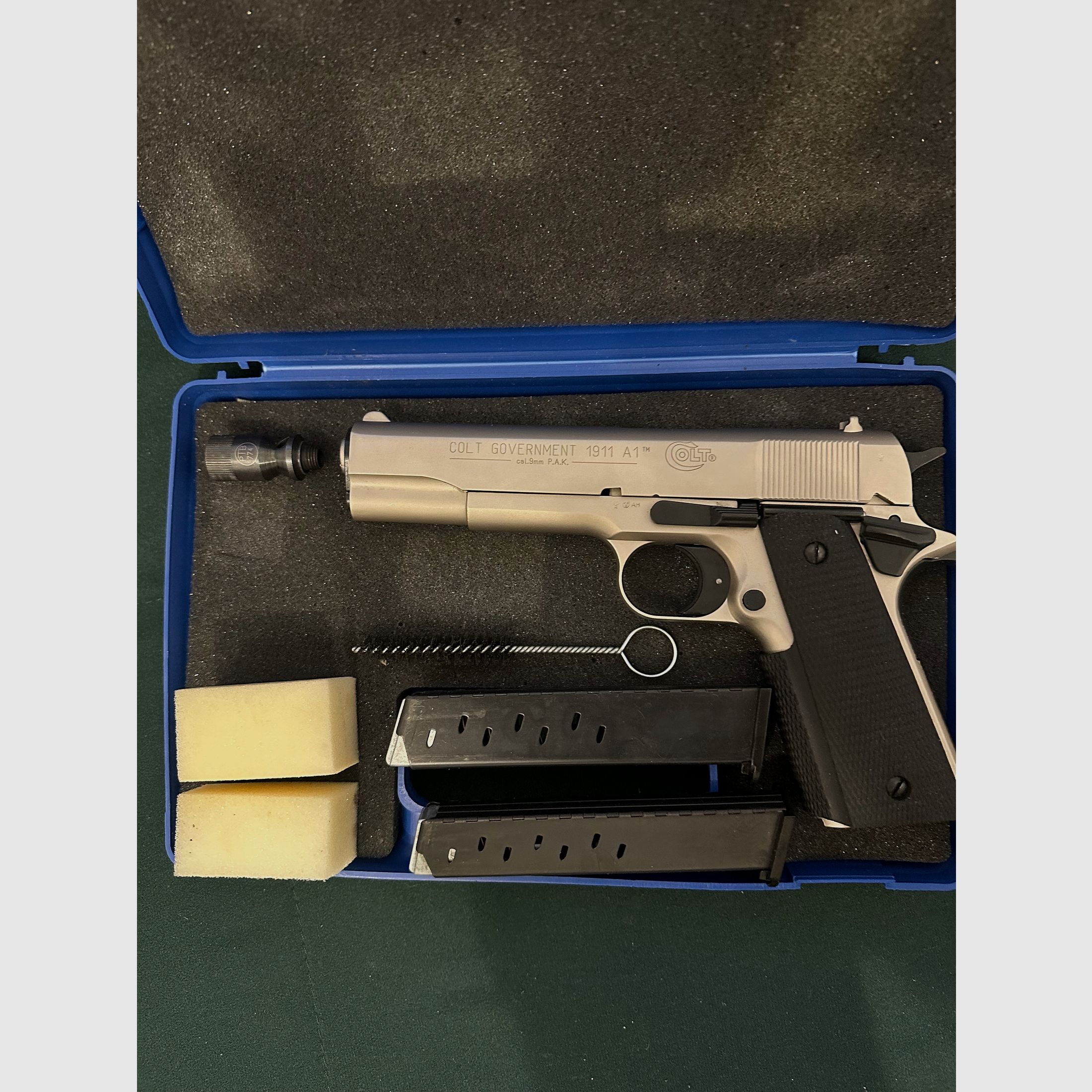 Umarex Colt Government 1911 A1 vernickelt