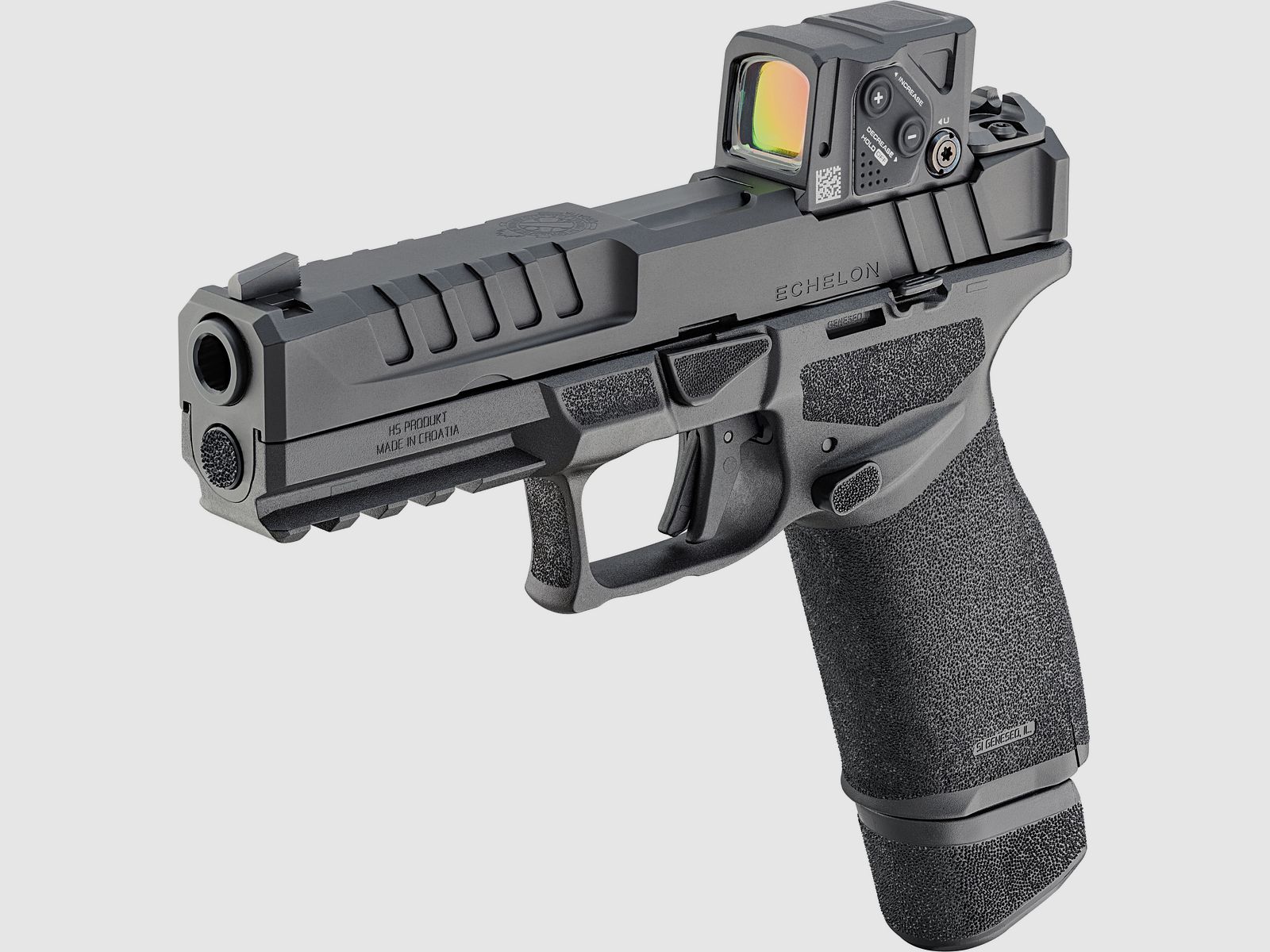 HS Echelon Full 4,5" COA 9mm Luger Pistole + Aimpoint COA Red-Dot-Visier, Bild 5 von 8