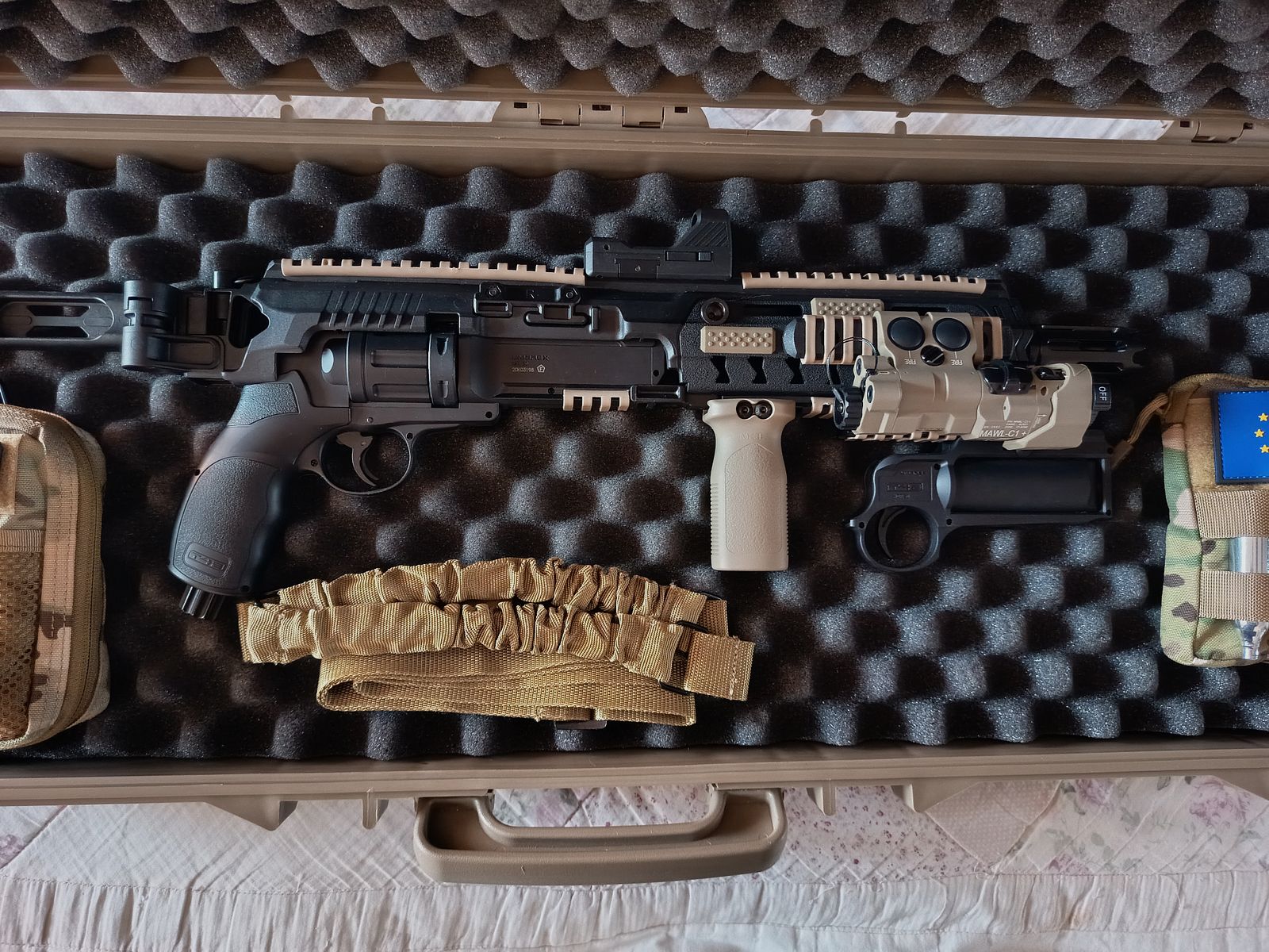 Umarex HDR 50 Revolver mit viel Zubehör, wie neu....