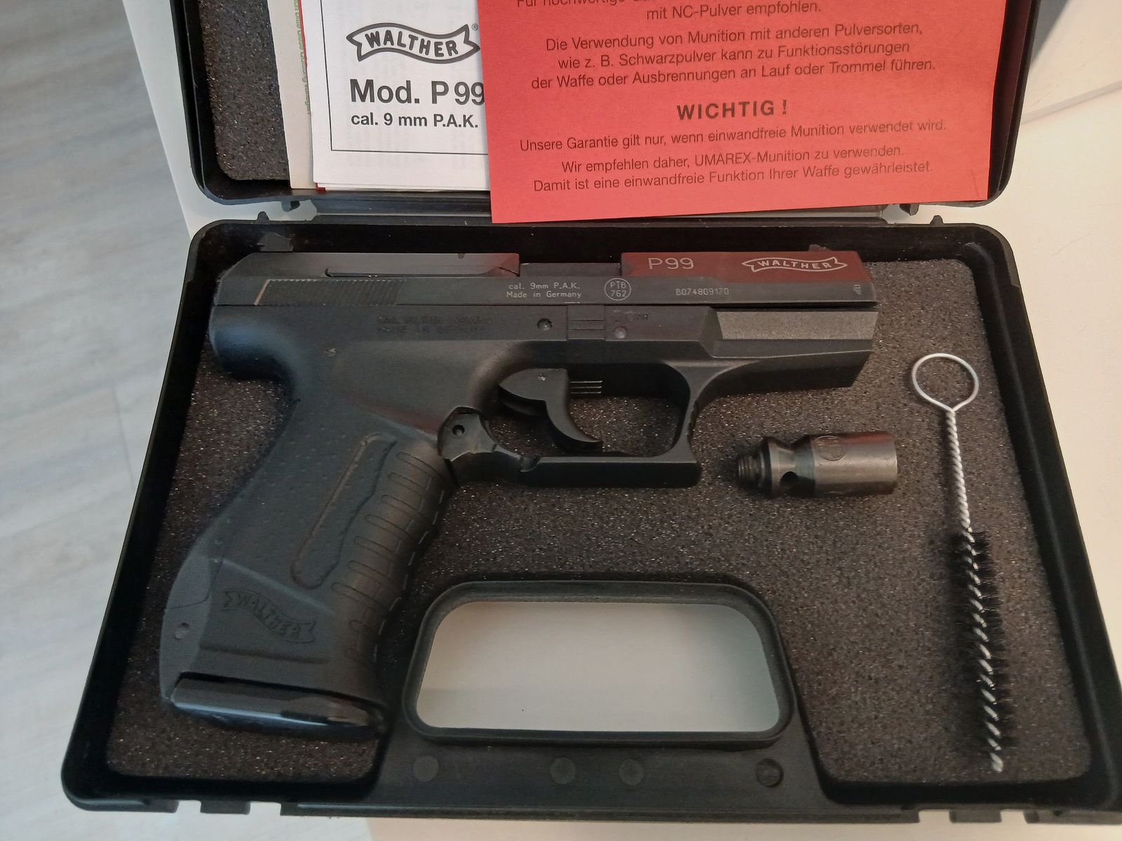 Walther P99 P.A.K 