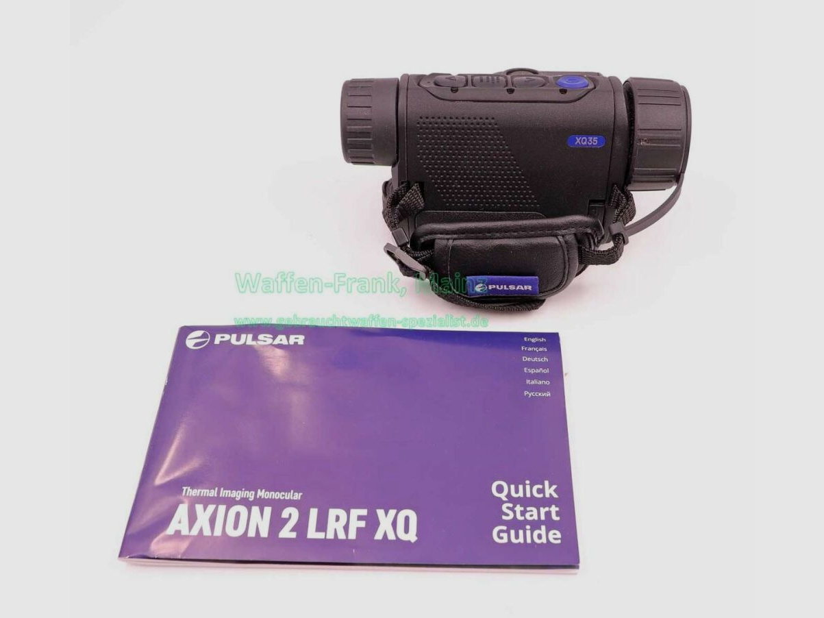 Pulsar Axion 2 LRF XQ35 - AZIONE con telemetro laser
