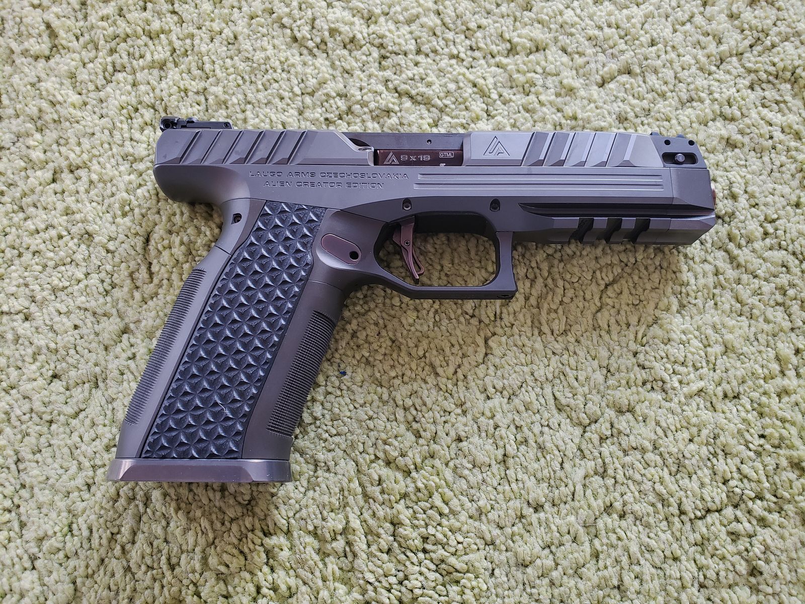 Laugo Arms Alien Creator 500 Limited Edition – Vollständiges Set, 9 mm Luger, absolut neuwertig