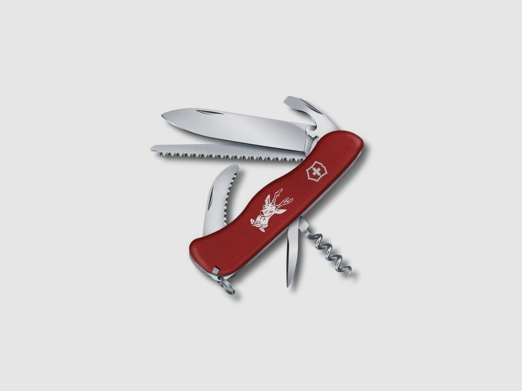 VICTORINOX HUNTER COLTELLO 111 MM ROSSO