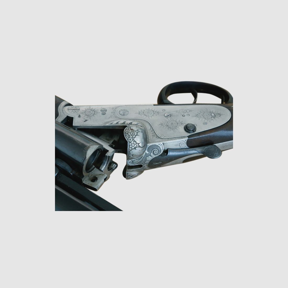 Suhler double rifle drilling cal. 2x8x60R and 12/70 with interchangeable barrel cal. 2x12/70, 8x60R and ZF, additional