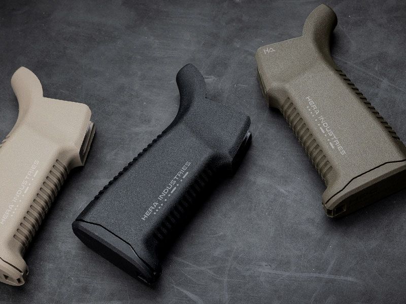 HERA ARMS Empuñadura de pistola HPG Gen2, con Beavertail Negro