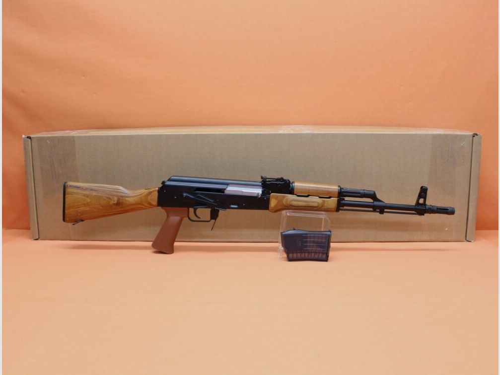 WBP JACK Ha. Carabine .223Rem WBP JACK Bois 415mm Canon/ 14mm Rail de montage/ Crosse en bois stratifié (AKM/AK47)
