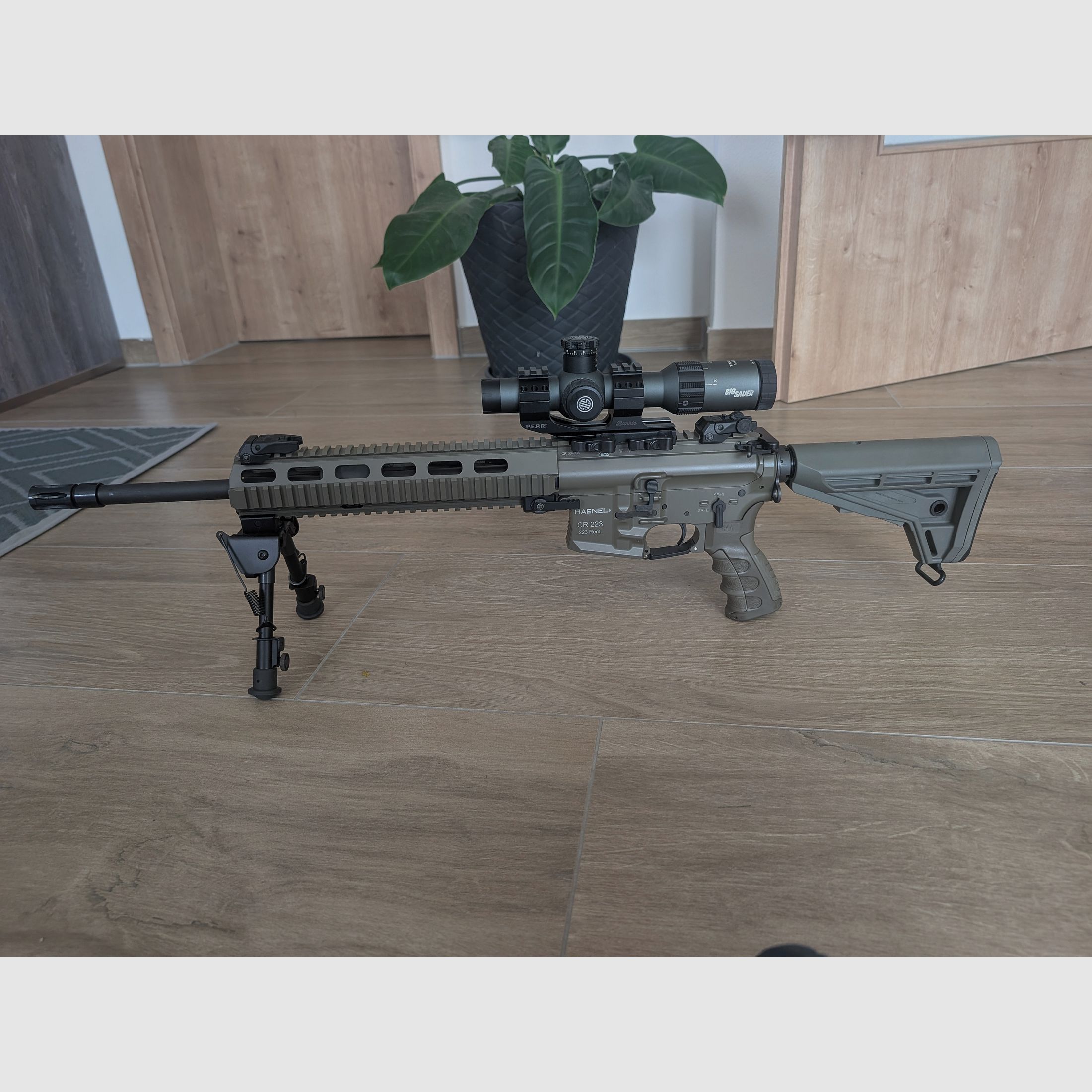 Haenel CR223 oliv 16,65 Matchabzug 