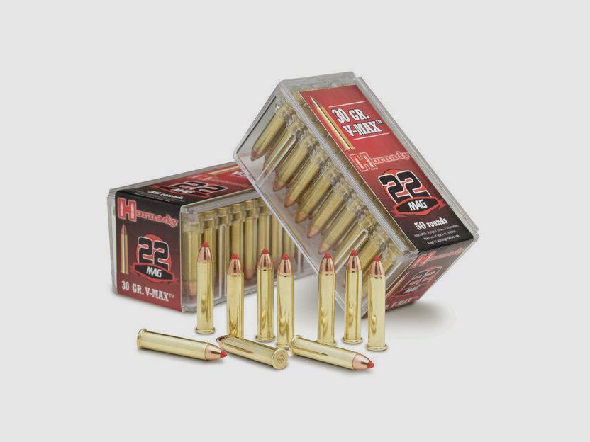 Hornady V-MAX 1,9g/30grs à50 .22 WMR