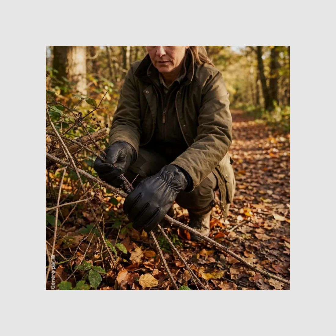 Deerhunter bruine handschoenen van waterafstotend geitenleer, afbeelding 8 van 8
