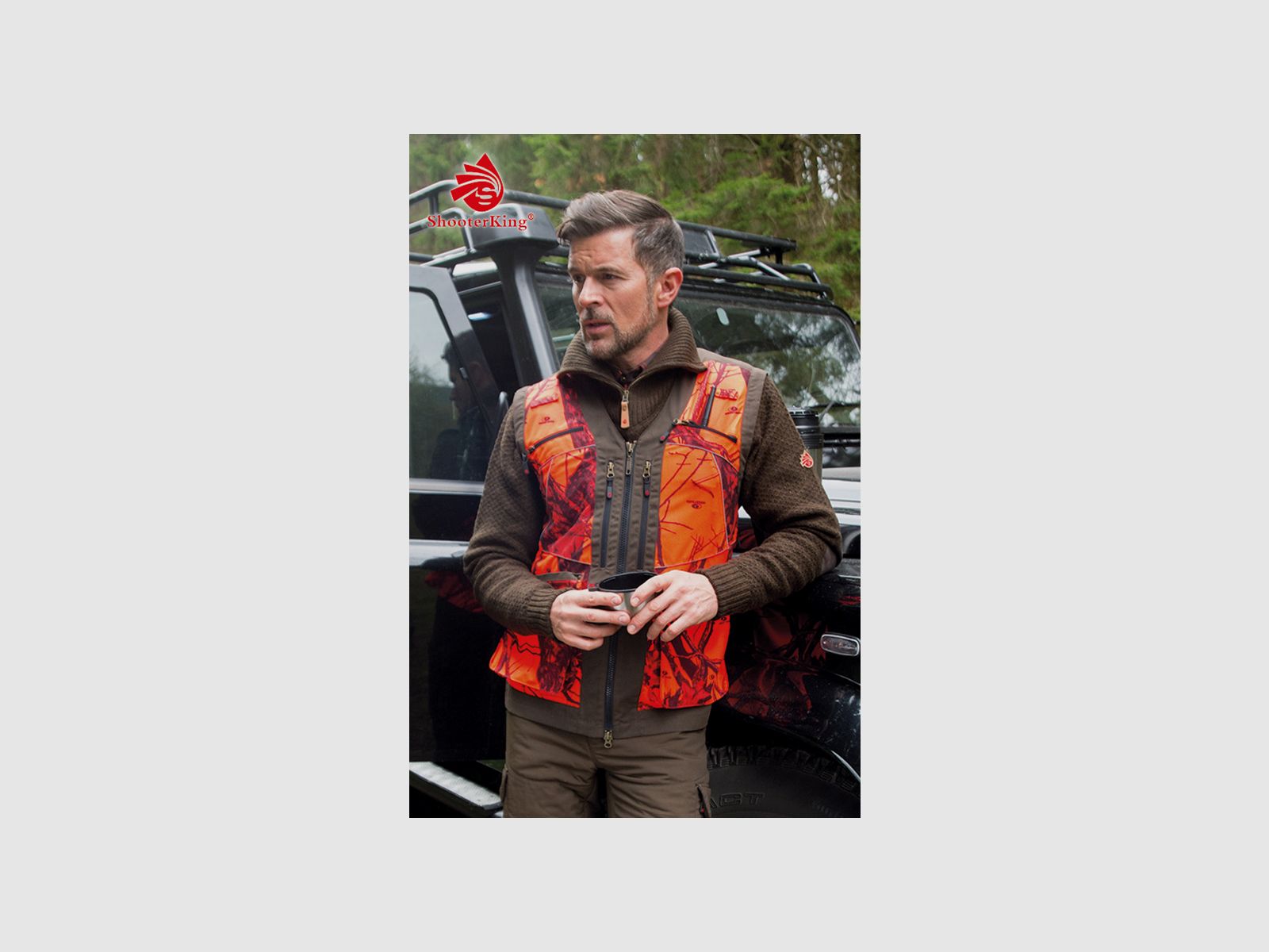 SHOOTERKING Oak Blaze Gilet