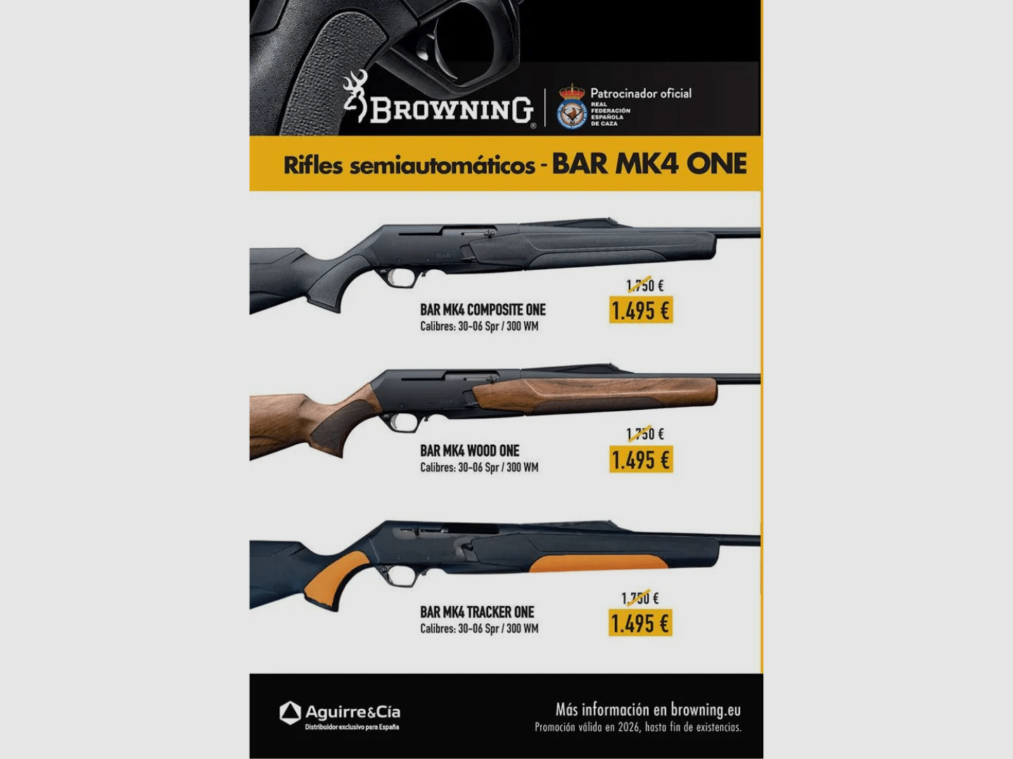 Selbstladebüchse Browning BAR MK4 Tracker One, Bild 2 von 2