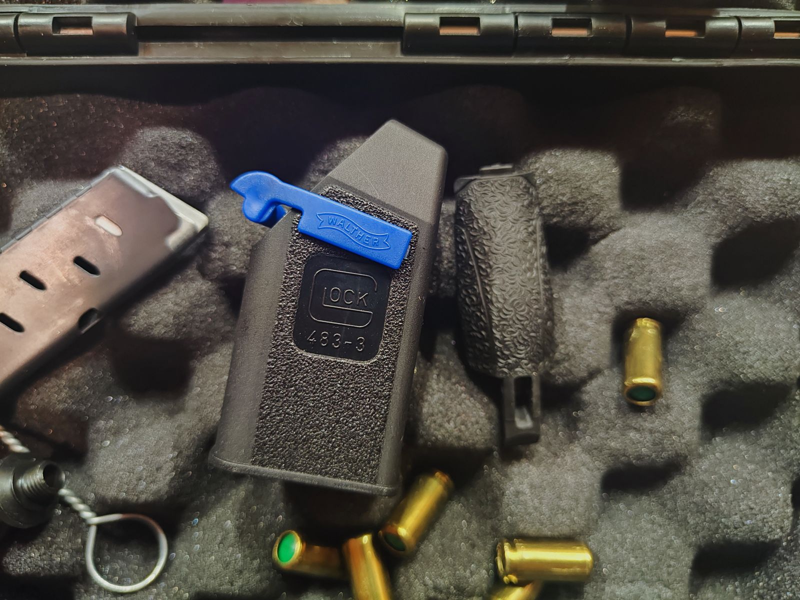 Walther P22Q Nickel 9mm PAK neuwertig mit Zubehör